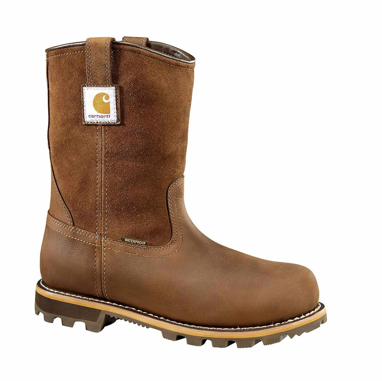 Carhartt 10 tuuman Wellington vedenpitävät saappaat: Vahva suojaus tyylikkäästi, haasta sää!